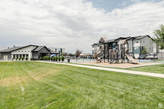 415 W 15 S, Providence, UT 84332 - community play area featuring a yard and a residential view