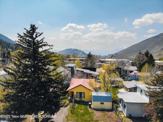 view of mountain view