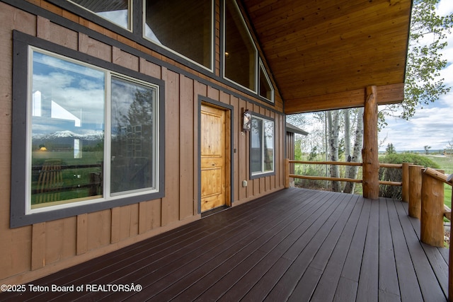 1515 Table Rock Dr, Driggs, ID 83422 - view of deck