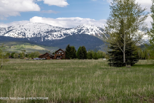 1515 Table Rock Dr, Driggs, ID 83422 - mountain view with rural landscape