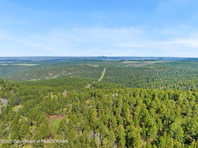 view of drone / aerial view