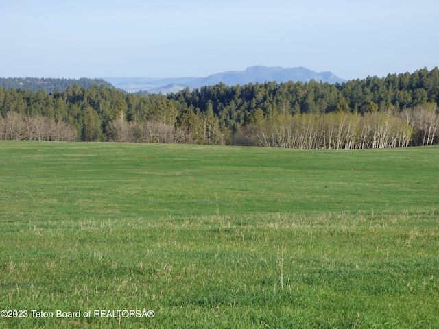 view of mountain view