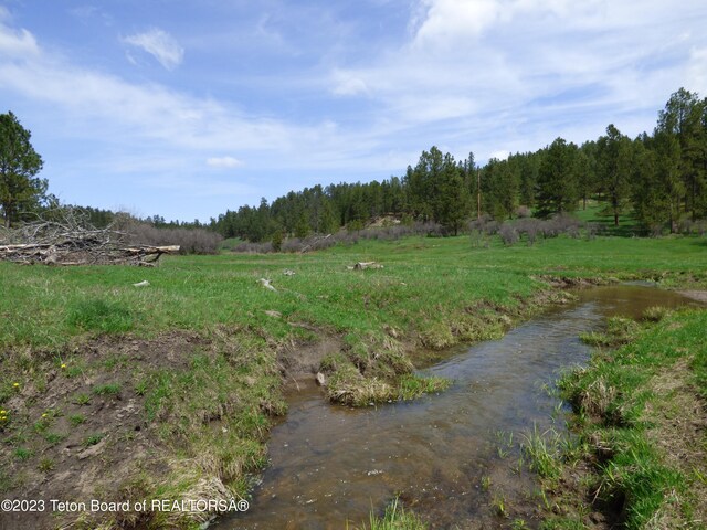 view of nature with a water view