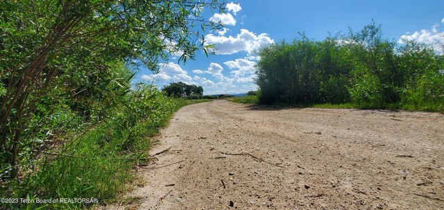 view of road