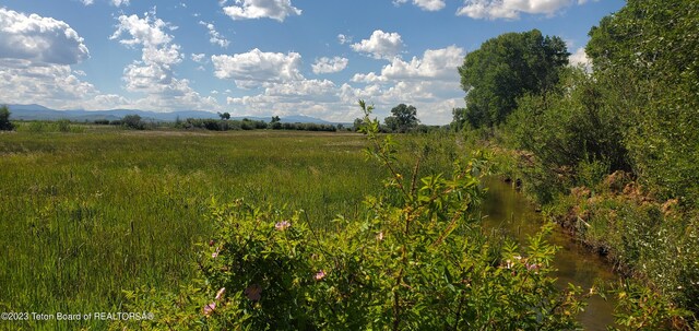 view of mother earth's splendor featuring a water view