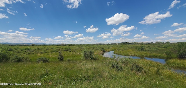 view of water view