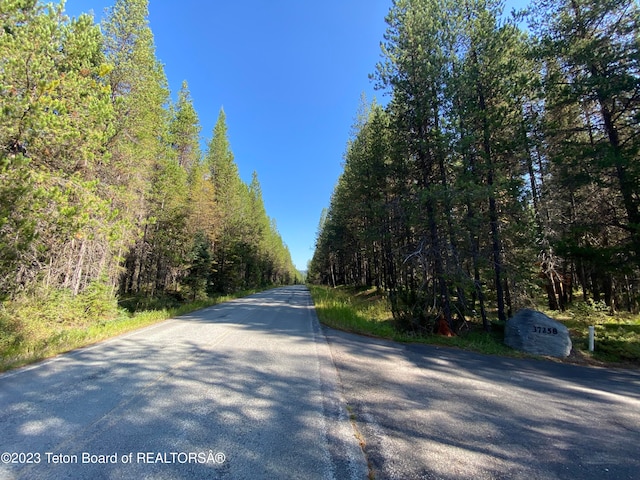 view of road