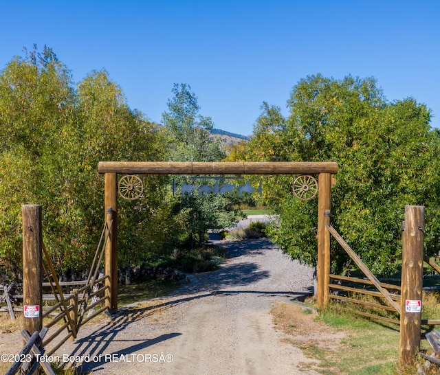 view of gate