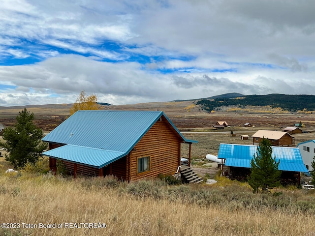 exterior space featuring a rural view