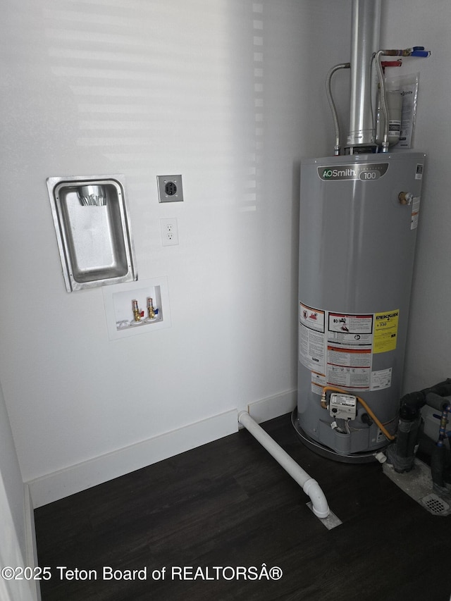 utilities with gas water heater