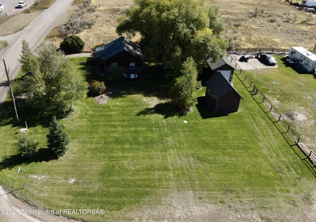 4193 Old Irwin Rd, Irwin, ID 83428 - birds eye view of property featuring a rural view