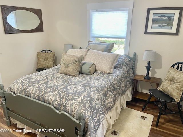 4193 Old Irwin Rd, Irwin, ID 83428 - bedroom with baseboards and wood finished floors