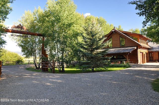 view of cabin