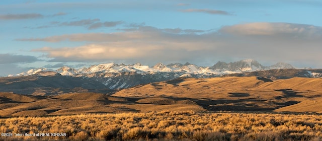 view of mountain feature