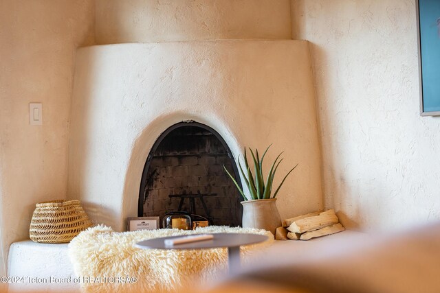 interior details featuring sink