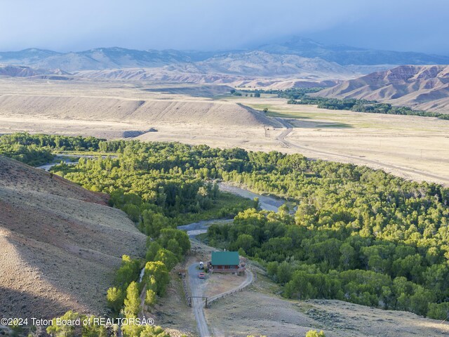 581 E Fork Rd, Dubois, WY 82513 - view of mountain background with rural landscape