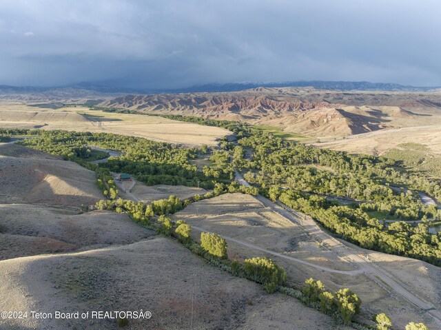 581 E Fork Rd, Dubois, WY 82513 - view of property location with mountains