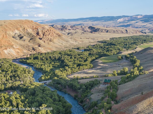 581 E Fork Rd, Dubois, WY 82513 - view of mountain backdrop