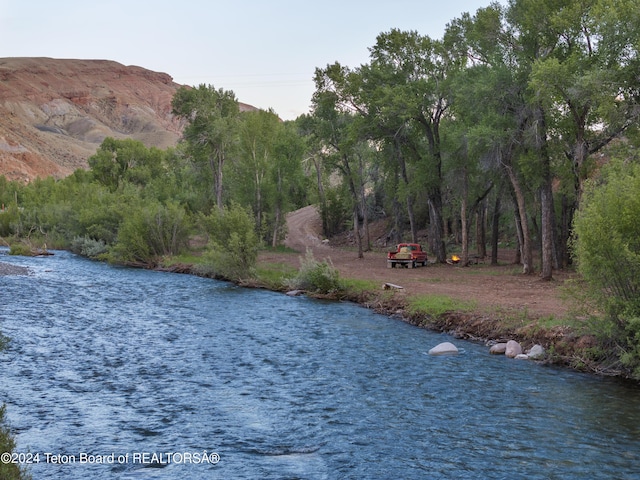 581 E Fork Rd, Dubois, WY 82513 - water view featuring mountains
