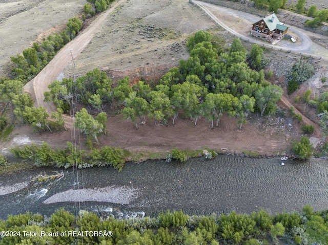 581 E Fork Rd, Dubois, WY 82513 - aerial view of property and surrounding area