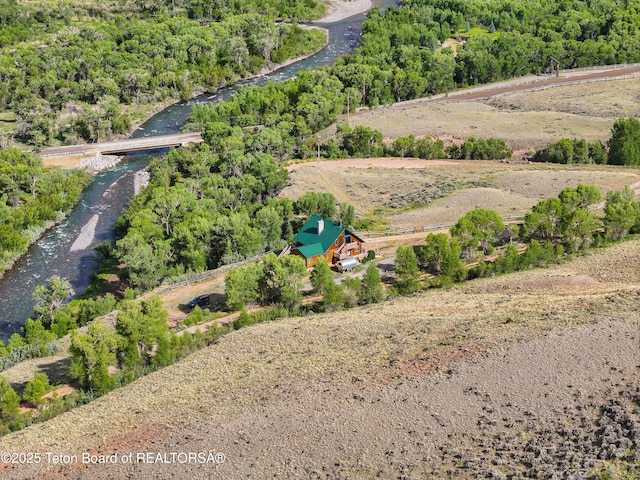 581 E Fork Rd, Dubois, WY 82513 - view of property location featuring a heavily wooded area