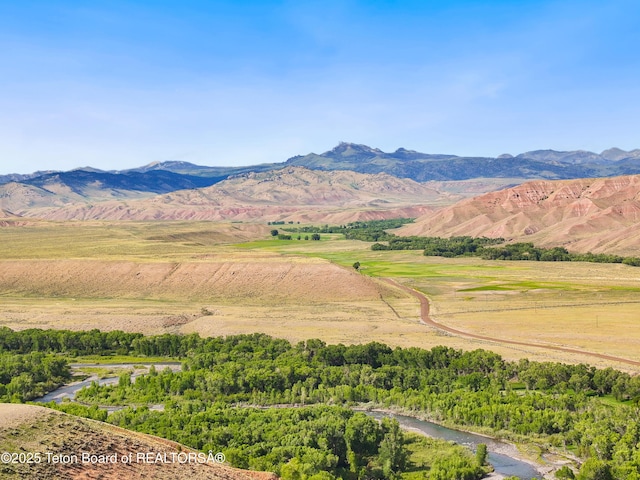 581 E Fork Rd, Dubois, WY 82513 - view of mountain backdrop