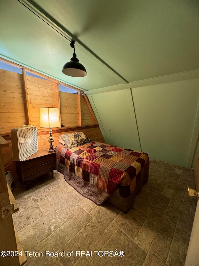 view of tiled bedroom