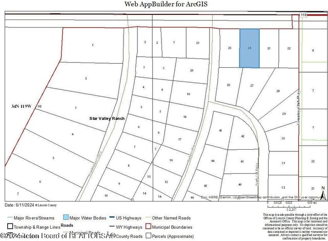 Listing photo 2 for LOT24 Cedar Creek Dr, Star Valley Ranch WY 83127