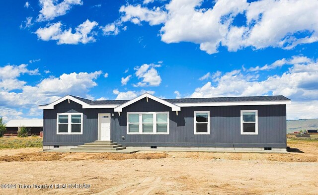 view of manufactured / mobile home