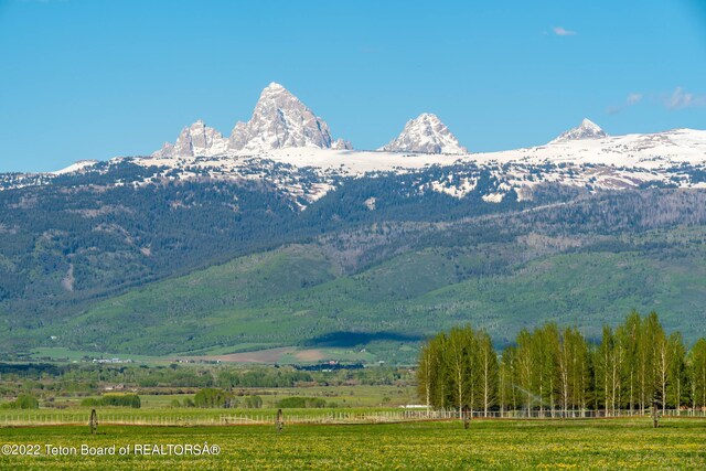 1845 S 5000 W, Driggs, ID 83422 - view of mountain feature with a rural view