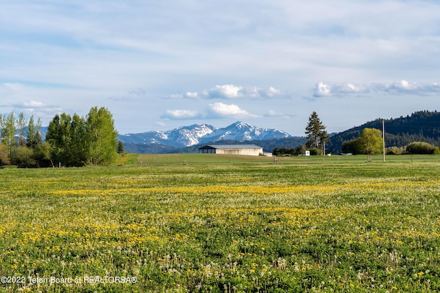 1845 S 5000 W, Driggs, ID 83422 - view of mountain feature featuring a rural view