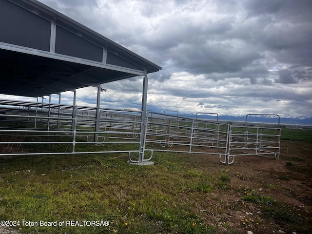 1845 S 5000 W, Driggs, ID 83422 - view of yard featuring an exterior structure and an outbuilding