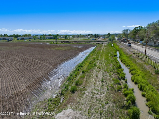 drone / aerial view featuring a rural view