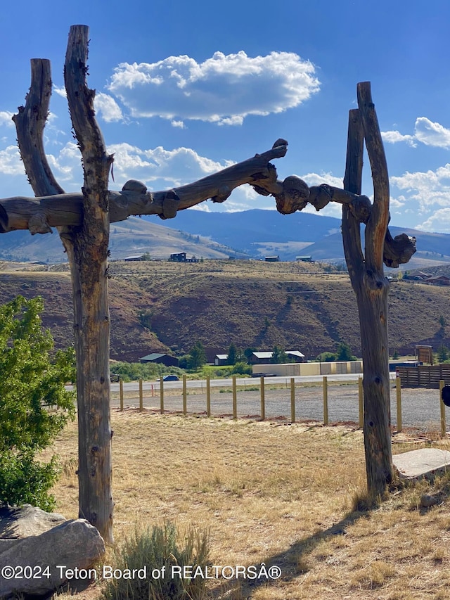 1404 Warm Springs Dr, Dubois, WY 82513 - view of mountain backdrop