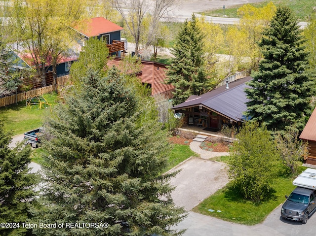 1655 E J-W Dr, Jackson, WY 83001 - bird's eye view