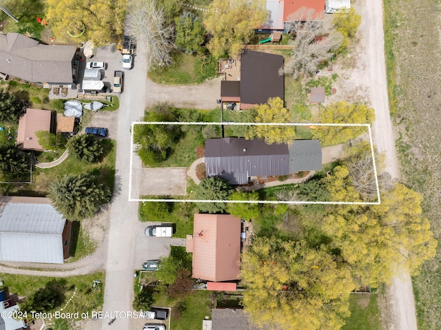 1655 E J-W Dr, Jackson, WY 83001 - bird's eye view featuring a residential view