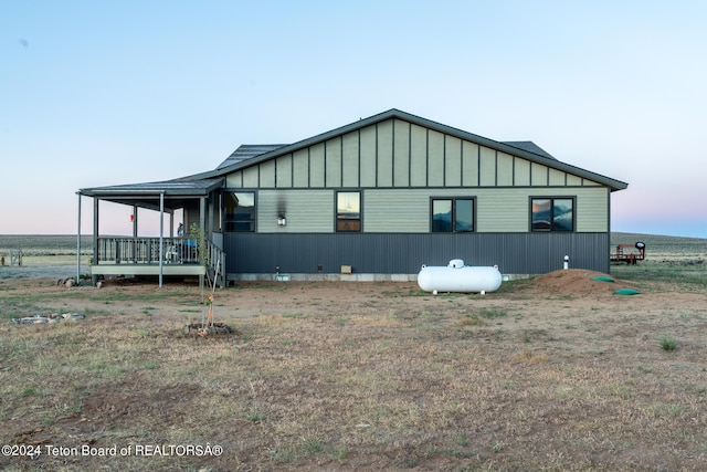 78 E Fork Big Sandy, Boulder, WY 82923 - view of side of property featuring board and batten siding
