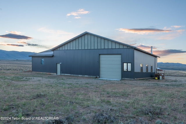 78 E Fork Big Sandy, Boulder, WY 82923 - view of outbuilding featuring a mountain view
