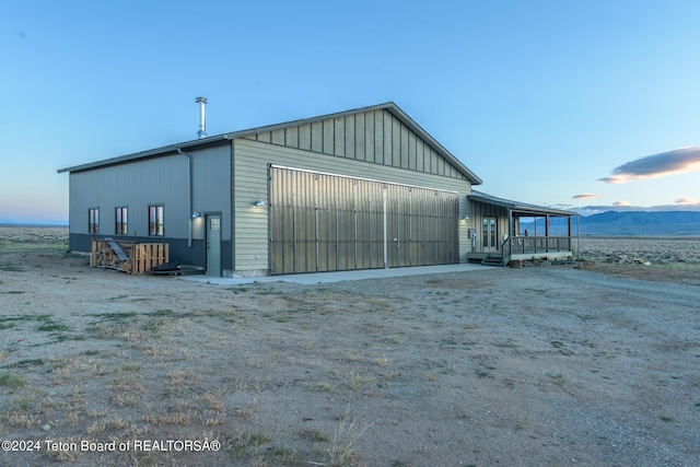 78 E Fork Big Sandy, Boulder, WY 82923 - view of detached garage