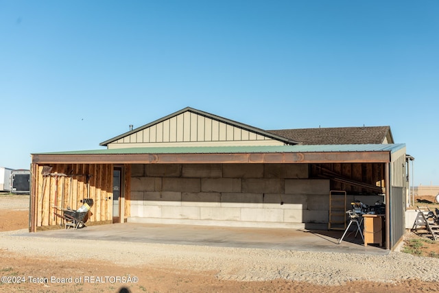78 E Fork Big Sandy, Boulder, WY 82923 - view of garage