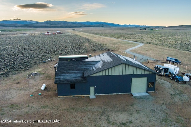 78 E Fork Big Sandy, Boulder, WY 82923 - drone / aerial view featuring a mountain view and a rural view