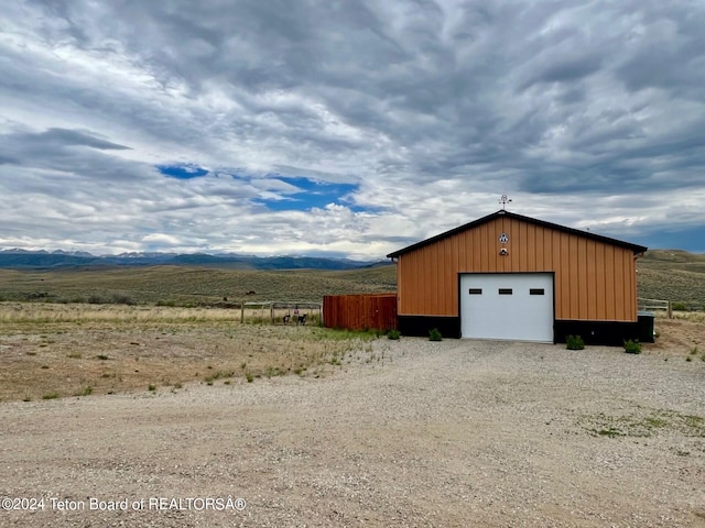 2 E Shoshone, Boulder, WY 82923 - detached garage with driveway