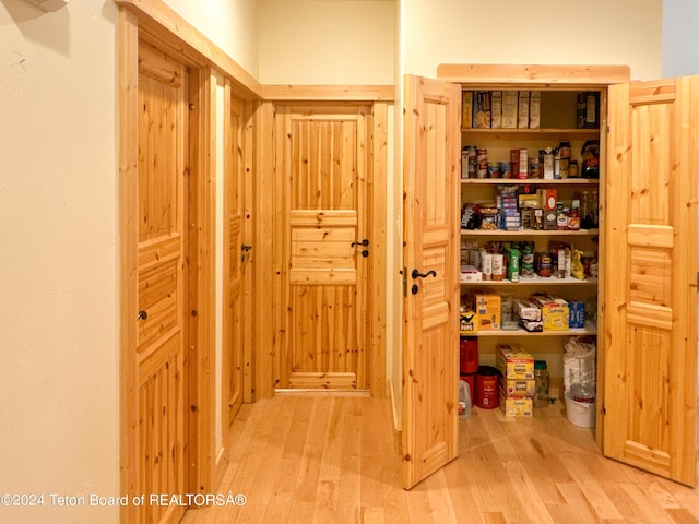 view of pantry