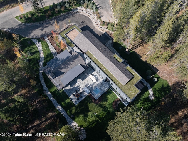 7750 N Lower Granite Ridge Rd, Teton Village, WY 83025 - aerial overview of property's location