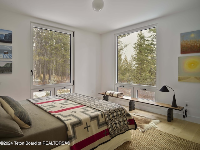 7750 N Lower Granite Ridge Rd, Teton Village, WY 83025 - bedroom featuring wood finished floors