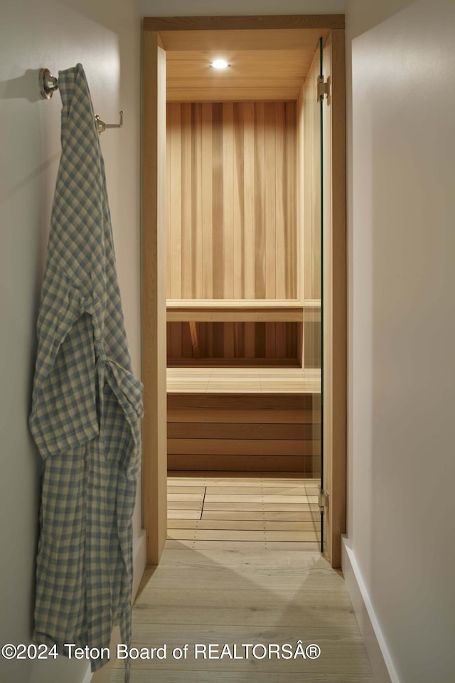 7750 N Lower Granite Ridge Rd, Teton Village, WY 83025 - relaxing sauna with wood finished floors and recessed lighting