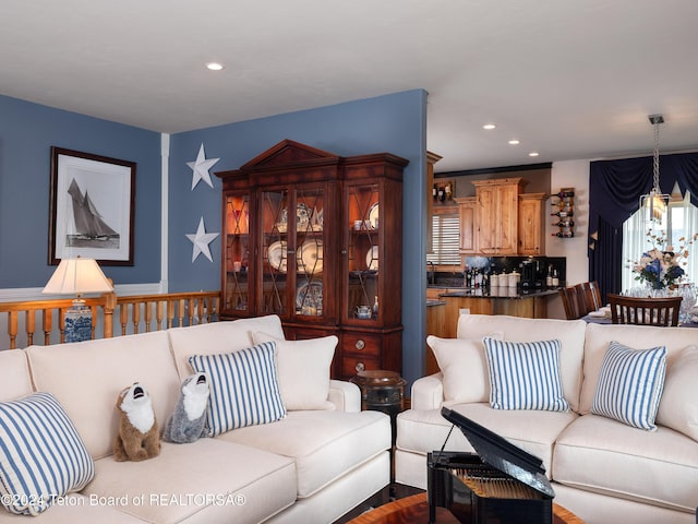 view of living room