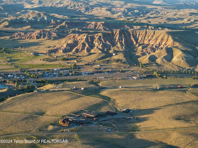14 Table Top Dr, Dubois, WY 82513 - aerial overview of property's location