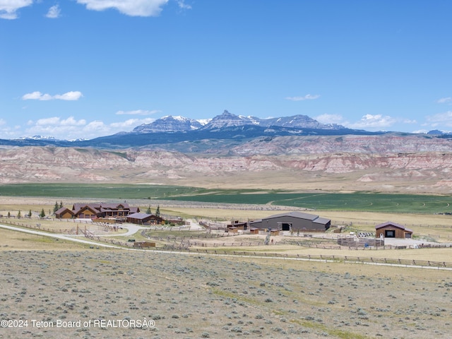 14 Table Top Dr, Dubois, WY 82513 - view of mountain backdrop featuring rural landscape