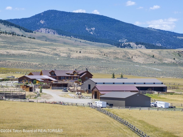 14 Table Top Dr, Dubois, WY 82513 - view of mountain backdrop featuring rural landscape